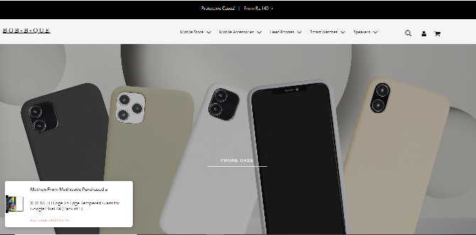 E-commerce product page for a retail store in Nagercoil